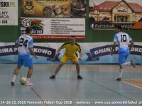 14-16.12.2018 Pomorski Futbol Cup 2018 - seniorzy - zdjęcia z meczów i dekoracja